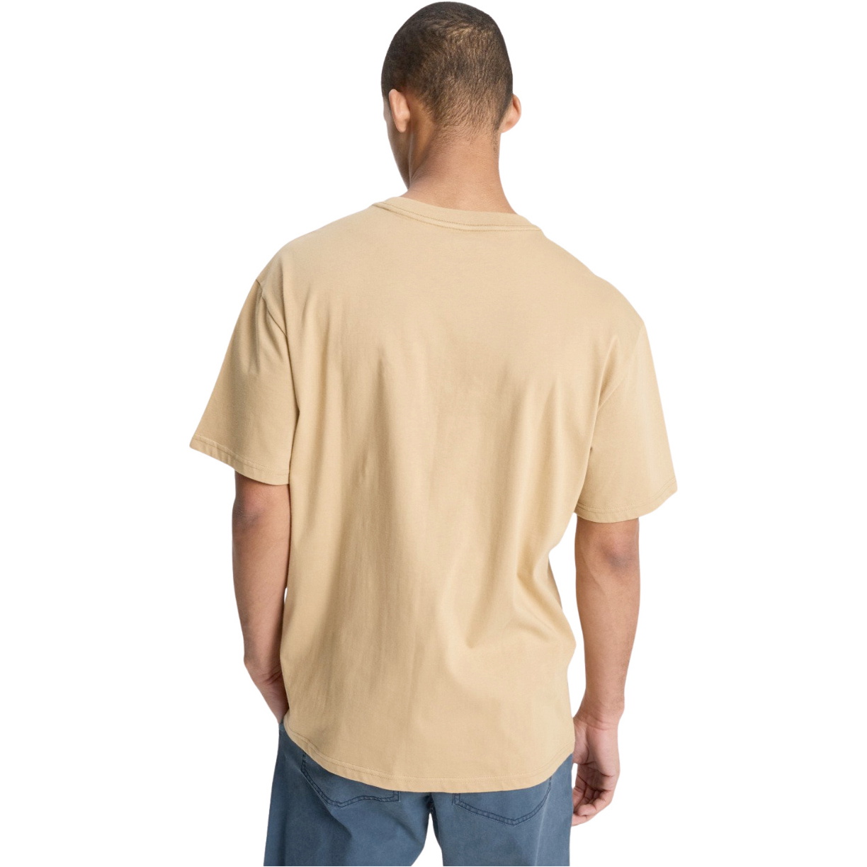 2026 Quiksilver Mens Salt Water Pocket T-Shirt EQYZT08205 - Khaki